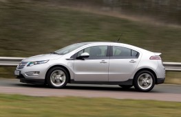Chevrolet Volt, side, action