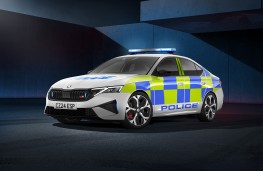 Skoda Octavia vRS, 2025, police car