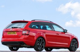 Skoda Octavia vRS 245 Estate, 2018, rear