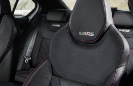 Skoda Octavia vRS 245 Estate, 2018, seats, logo