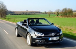 VW Eos front moving