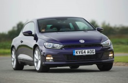 Volkswagen Scirocco, front action