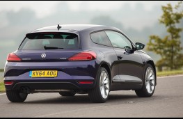 Volkswagen Scirocco, rear action