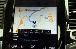 Volvo XC90 T6 2015, sat nav