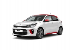 Kia Rio Pulse, 2017, white, front