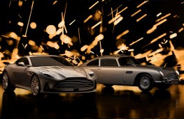 Aston Martin DB 12 Goldfinger Edition, 2024, with DB5