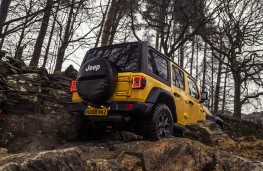 Jeep Wrangler Rubicon, 2019, rear, off road