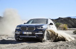 BMW X3, 2017, front, off road