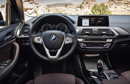 BMW X3, 2017, interior