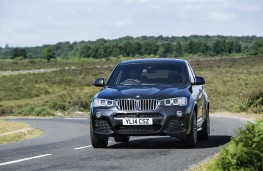 BMW X4, front, action