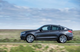 BMW X4, side, action