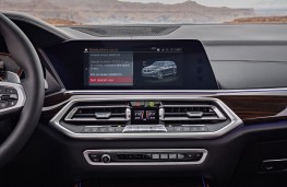 BMW X5, 2018, display screen