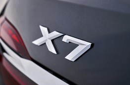 BMW X7, 2018, badge