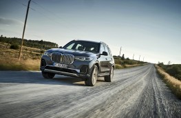 BMW X7, 2018, front, action
