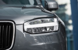 Volvo XC90, grey, headlamps