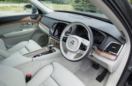 Volvo XC90, grey, interior