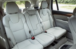 Volvo XC90, grey, rear seats