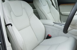 Volvo XC90, grey, front seats