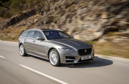 Jaguar XF Sportbrake, 2017, front