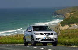 Nissan X-Trail, 2016, front, action