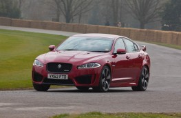 Jaguar XFR-S, front