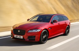 Jaguar XF Sportbrake, 2017, front