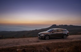Jaguar XF Sportbrake, 2017, side, sunset