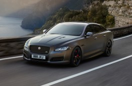 Jaguar XJR575, 2017, front, action