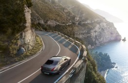 Jaguar XJR575, 2017, rear, action