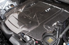 Jaguar XJR, carbon fibre engine cover