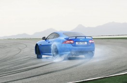 Jaguar XKR-S, rear, action