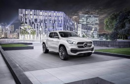 Mercedes-Benz Concept X-Class, stylish explorer, nose