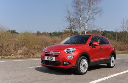 Fiat 500X, front, action