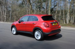 Fiat 500X, rear, action