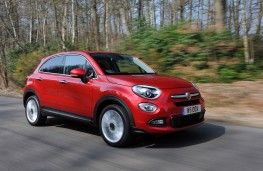 Fiat 500X, side, action