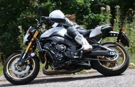 Yamaha's brand new FZ naked machine has a lot of muscle on show