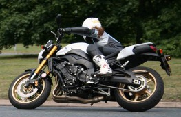 Yamaha's FZ8 has a strong engine for a middleweight naked
