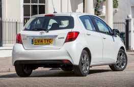 Toyota Yaris 2014, rear, static