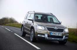 Skoda Yeti Outdoor, front, action