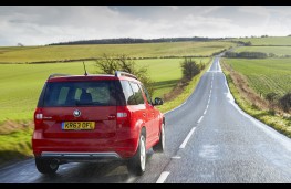 Skoda Yeti, rear, action
