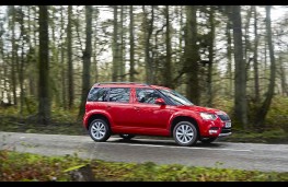 Skoda Yeti, side, action