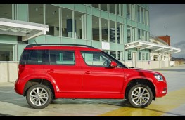 Skoda Yeti, side, static
