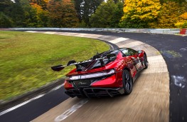 YANGWANG U9 Xtreme, 2025, Nurburgring lap record, rear, action