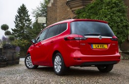 Vauxhall Zafira Tourer 1.6 CDTi, rear