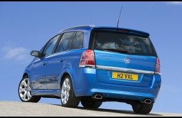 Vauxhall Zafira, 2009, rear