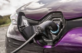 Renault Zoe, 2018, charging point