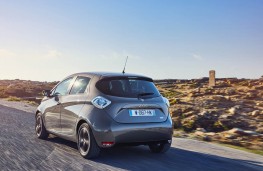 Renault Zoe, 2017, rear, action