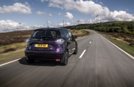 Renault Zoe, 2018, rear, action