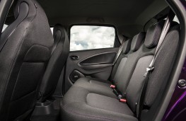 Renault Zoe, 2017, rear seats