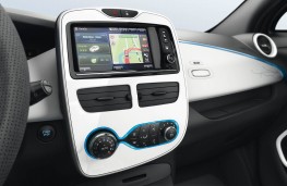 Renault Zoe, 2017, display screen